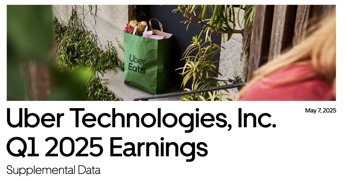 Uber Q1 2025 Earnings